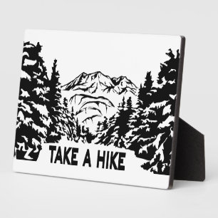 Plaque Photo Prenez une citation Hippique paysage montagnard mo