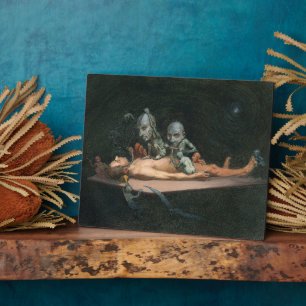 Plaque Photo Près De L'Expérience De La Mort Voir Le Mal Esprit