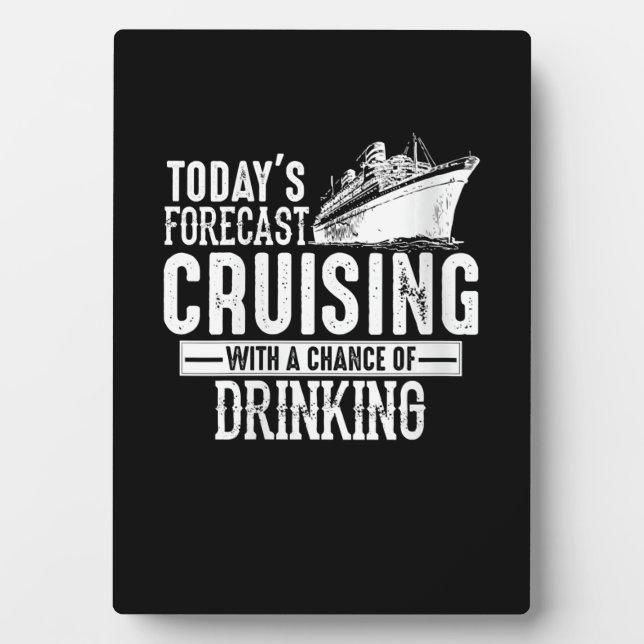 Plaque Photo Prévision Des Jours Croisière Avec Une Chance De B (Devant)