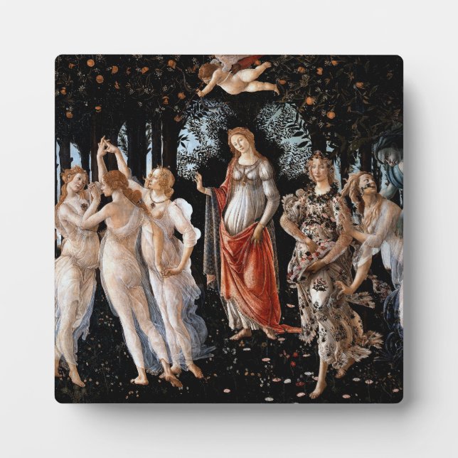 Plaque Photo Primavera Botticelli (Devant)