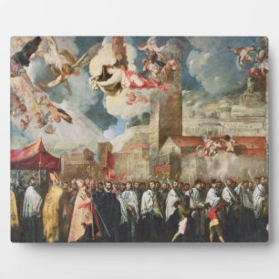 Plaque Photo Procession of the Relics of the Holy Brescian