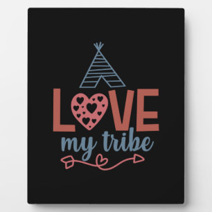Plaque Photo Professeur Art Amour Ma Tribu