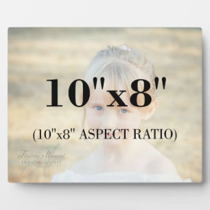 Plaque Photo Professional Photo Template 10 x 8 Aspect Ratio