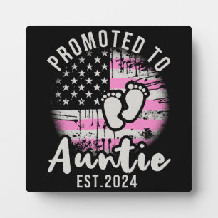 Plaque Photo Promue Tatie 2024
