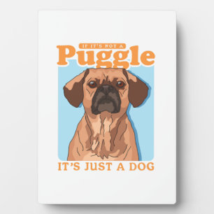 Plaque Photo Propriétaire de Puggles C'est une copie de Puggle