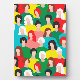 Plaque Photo Puissance des filles