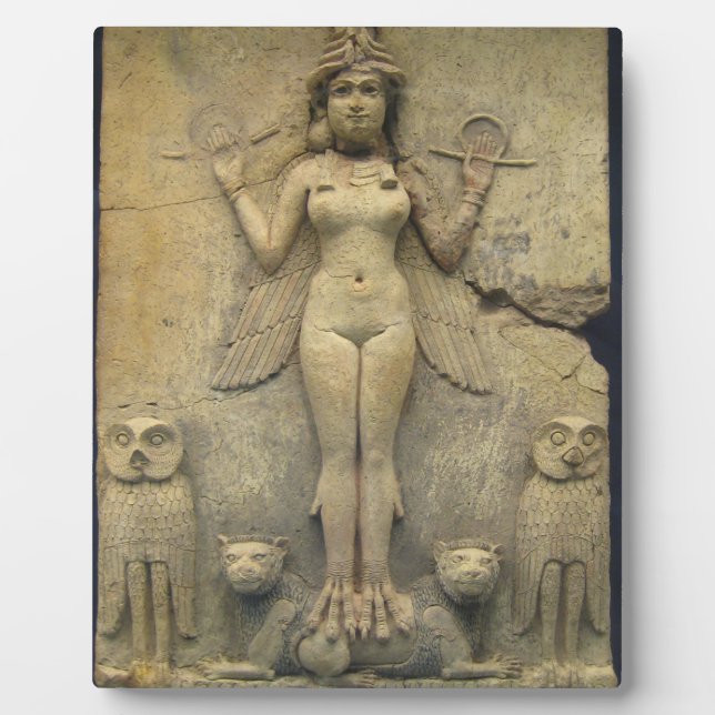 Plaque Photo Queen Of The Night - Burney Relief Lilith (Devant)