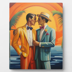 Plaque Photo Queer and Chic : Art Déco's Love Legacy