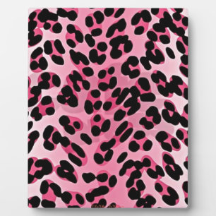 Plaque Photo RAB Rockabilly Pink Cheetah Imprimer