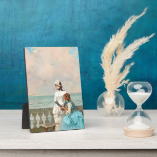 Plaque Photo Racontez-moi tout par Vittorio Matteo Corcos