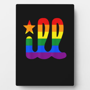 Plaque Photo Rainbow Pride Amour ill Philadelphia Philly Gay Pr