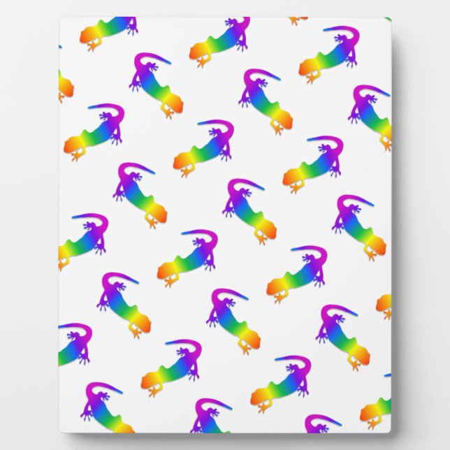 Plaque Photo Rainbow Salamander (Devant)