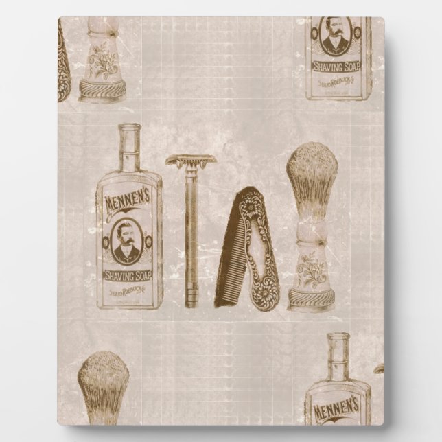 Plaque Photo rasage moyen (Devant)