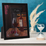 Plaque Photo Red Wine Painting by Alfred Fox<br><div class="desc">Red Wine Painting by Alfred Fox.</div>
