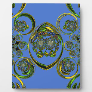 Plaque Photo Regardez mes courbes bleues