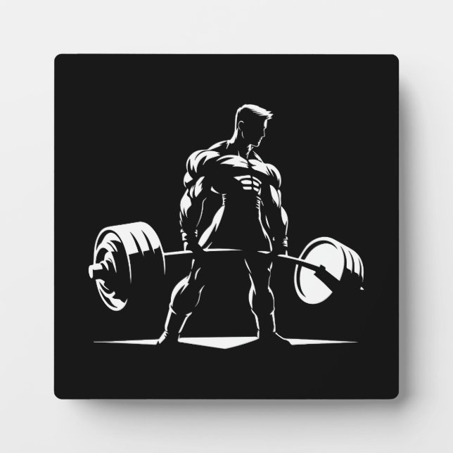 Plaque Photo Remise En Forme - Gymnase Motivationnelle, Animati (Devant)