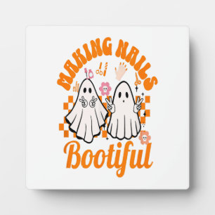 Plaque Photo rendu des ongles bootiful halloween