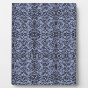 Plaque Photo Répétition de la queue de boeuf bleue