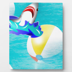 Plaque Photo requin gauche