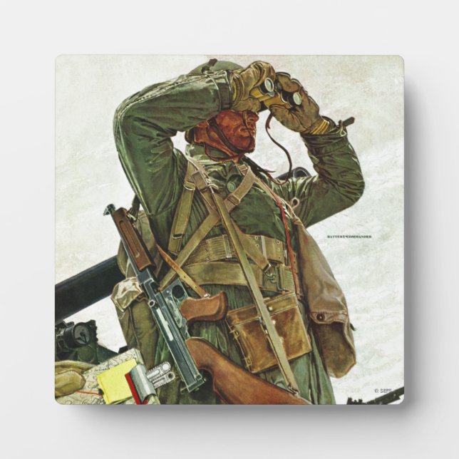 Plaque Photo Réservoir Patrol (Devant)