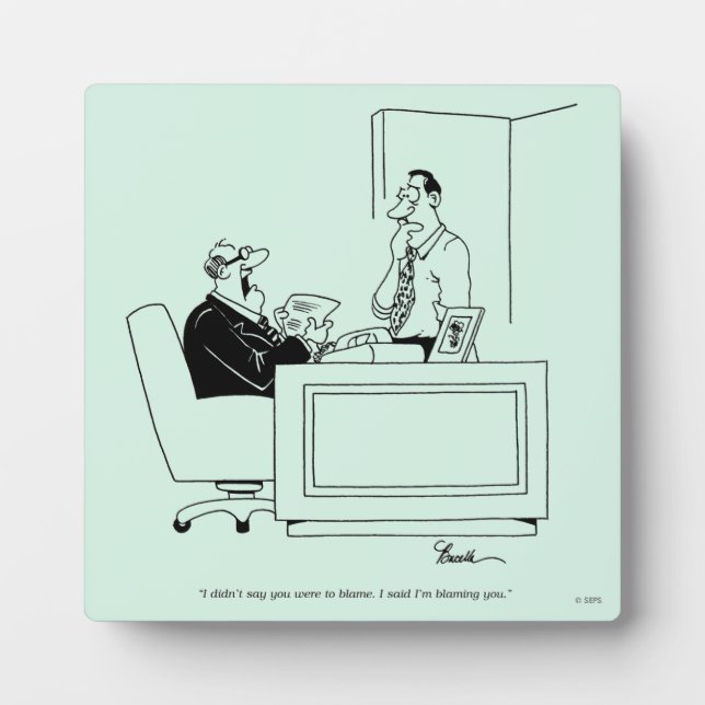 Plaque Photo Responsabilité Office (Devant)