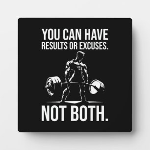 Plaque Photo Résultats ou examens - Gymnase Motivationnelle, en