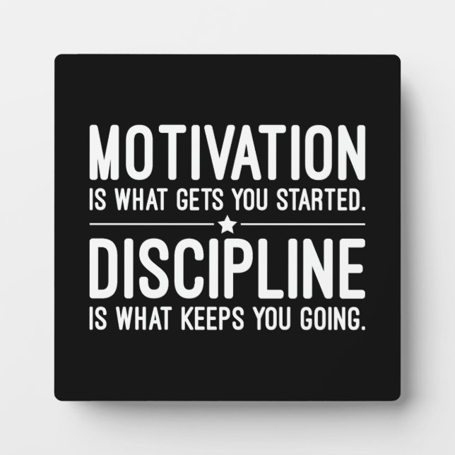 Plaque Photo Réussite, Hustle, Grind et Gym Motivationnel (Devant)