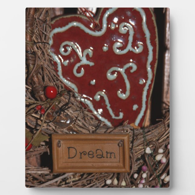 Plaque Photo Rêver (Devant)