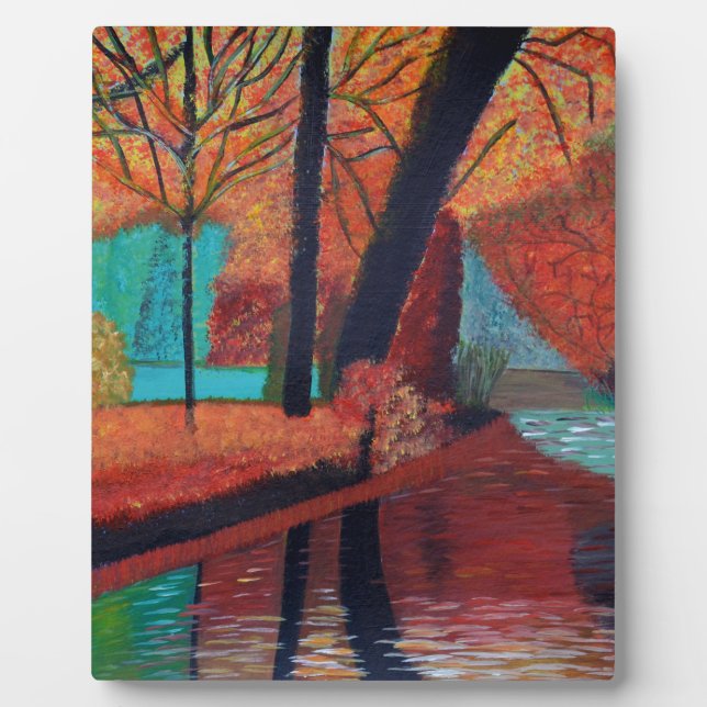Plaque Photo Rêves d'automne (Devant)