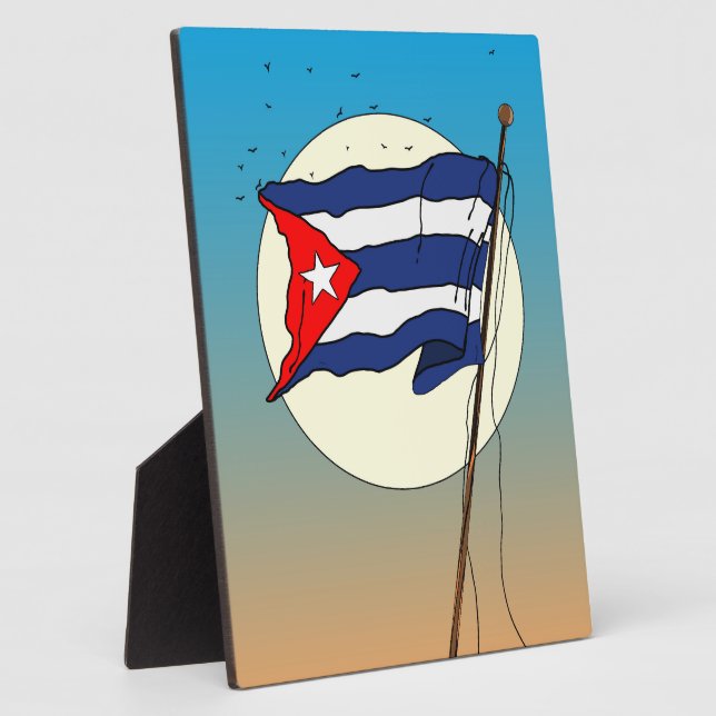 Plaque Photo Révolution cubaine ! (Côté)