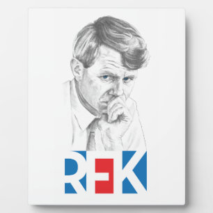 Plaque Photo RFK : Robert Kennedy