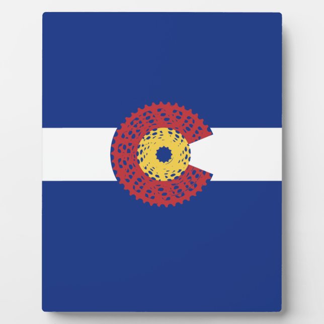 Plaque Photo Ride Colorado (Bicycle Cassette) (Devant)