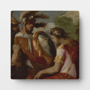 Plaque Photo Rinaldo et le bouclier miroir, c.1650-55