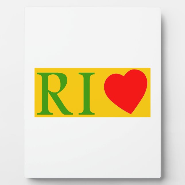Plaque Photo Rio de janeiro amour (Devant)