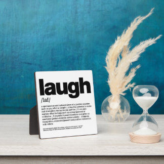 Plaque Photo Rire 2