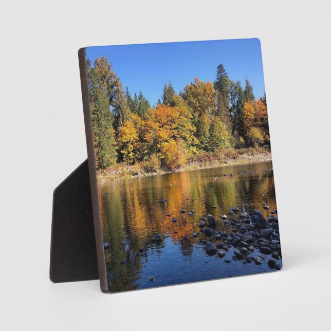 Plaque Photo Rivière Clackamas, OR (Recto)