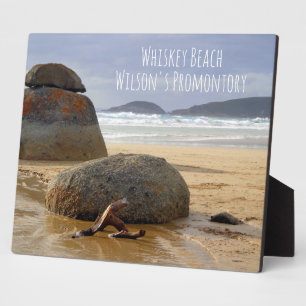 Plaque Photo Roches équilibrées et bois flotté sur Australian B