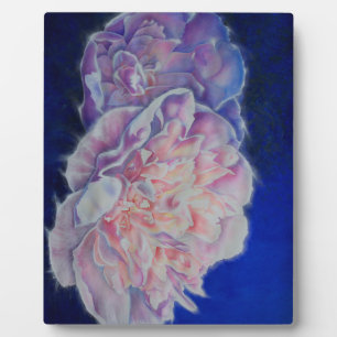 Plaque Photo Romantique élégante couleur rose blanc pastel