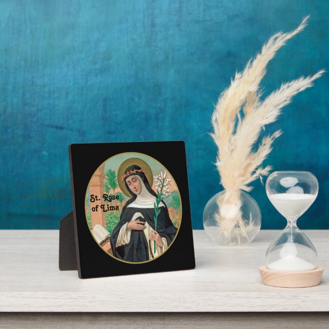 Plaque Photo Rose de Lima (Détail; K 48) (Insitu)