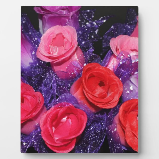 Plaque Photo Roses (Devant)