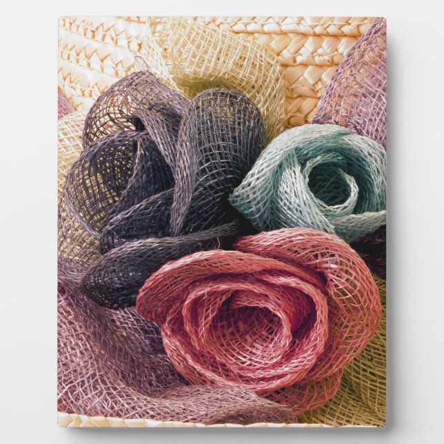 Plaque Photo Roses de la Raffie (Devant)