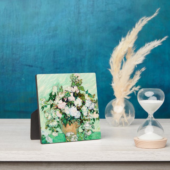 Plaque Photo Roses par Vincent van Gogh (Insitu)