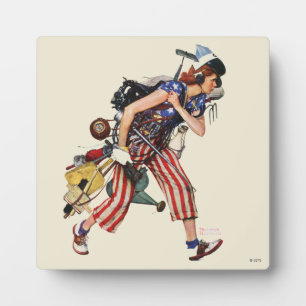 Plaque Photo Rosie à la Secourt