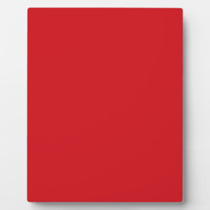 Plaque Photo Rouge pur