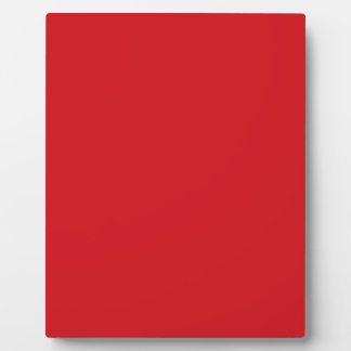 Plaque Photo Rouge pur