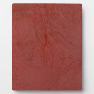 Plaque Photo Rouge Uni
