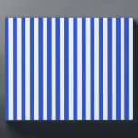 Plaque Photo Royal Blue Combination Stripes par Shirley Taylor<br><div class="desc">Plaque photo à bandes bleues royales. Cliquez sur le bouton personnaliser pour ajouter votre texte. L'image peut être pivotée ou redimensionnée. Copyright © Shirley Taylor. Tous droits réservés.</div>