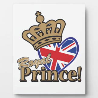 Plaque Photo Royal Prince