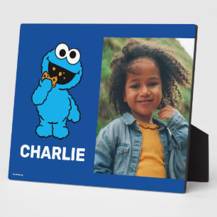 Plaque Photo Rue Sésame Cookie Monster