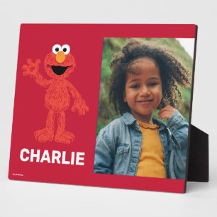 Plaque Photo Rue Sésame Elmo